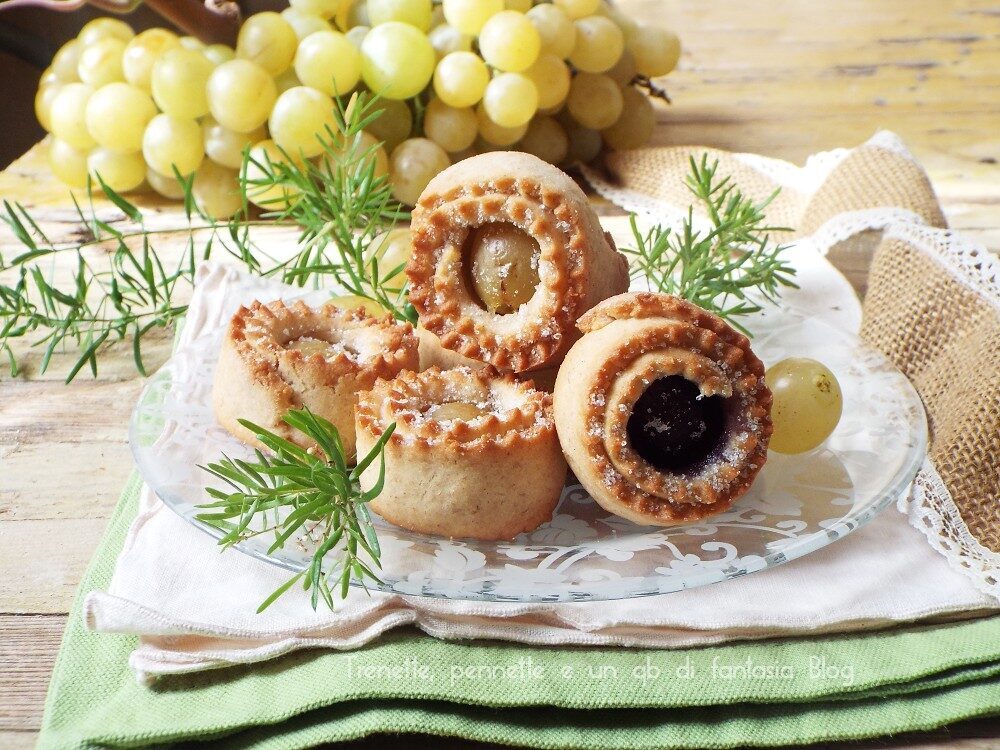 Biscotti sciroppo d’acero e uva