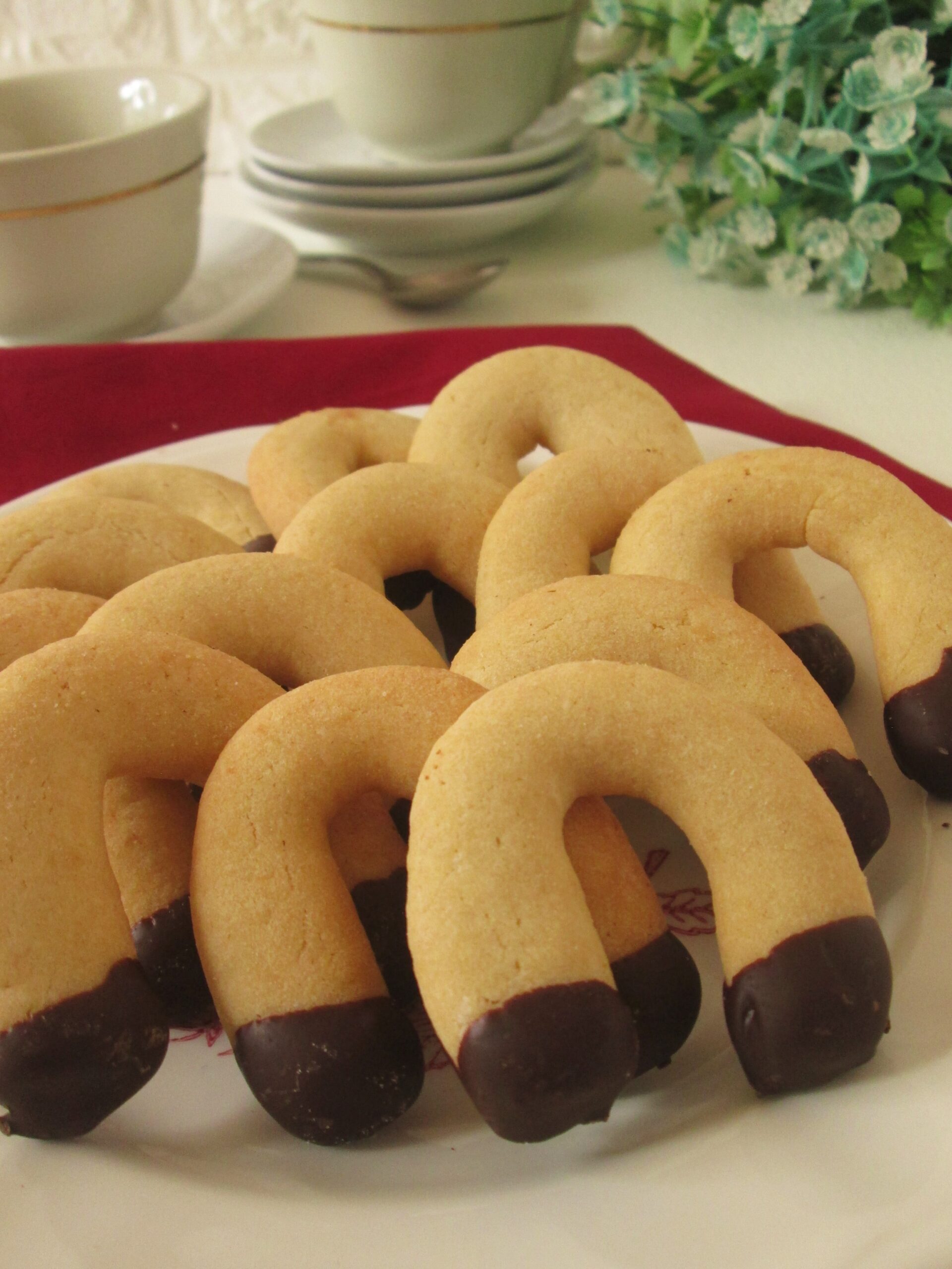 Biscotti staffe di cavallo