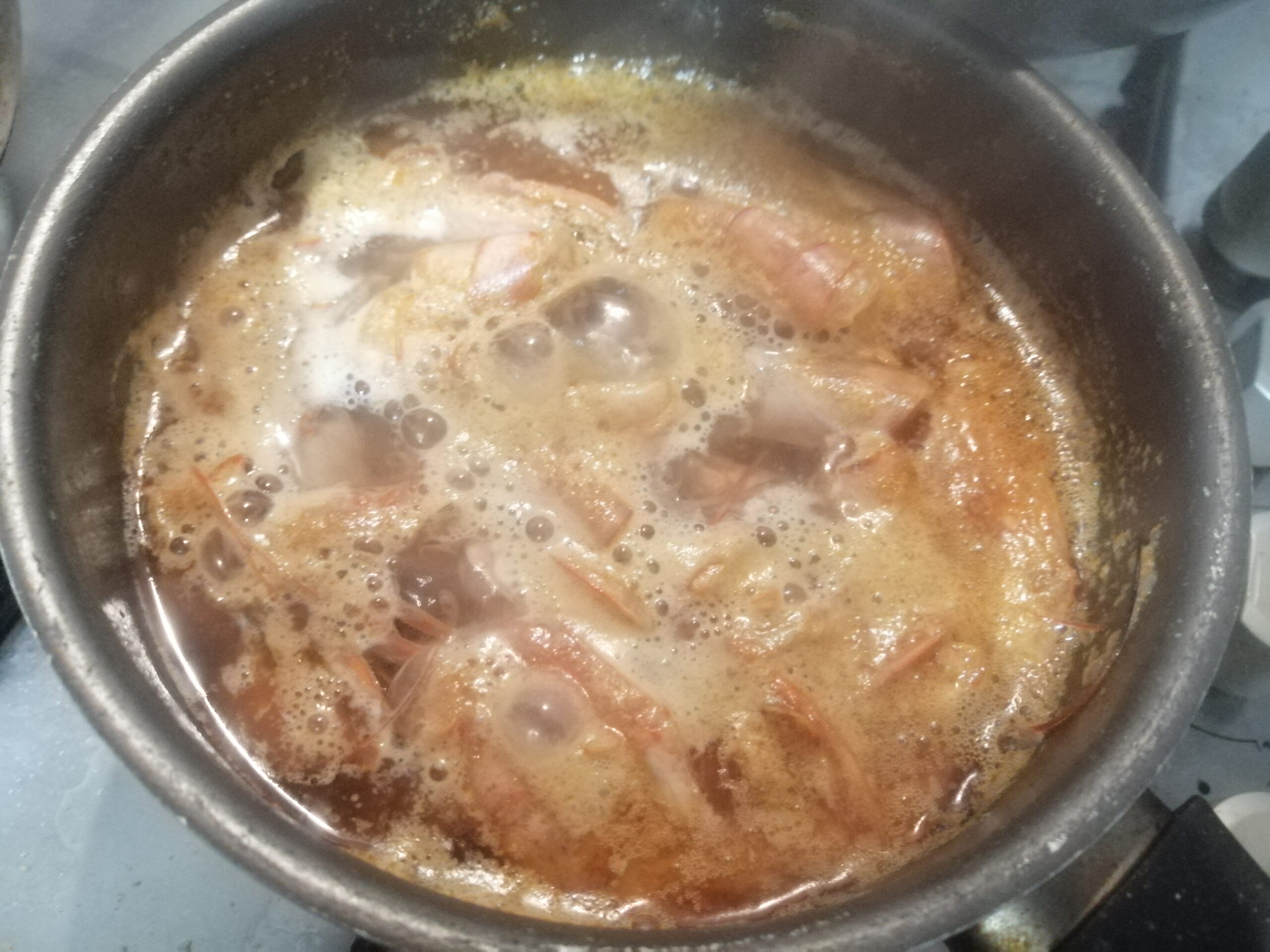 Bisque di gamberi