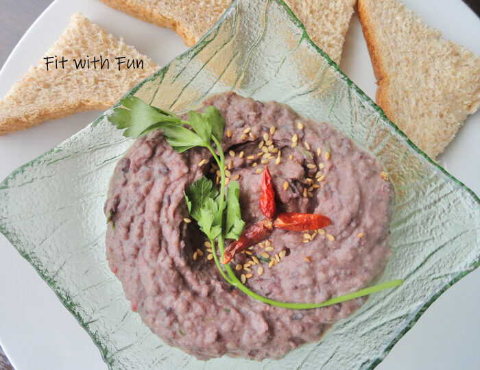 Black south western hummus ai fagioli neri