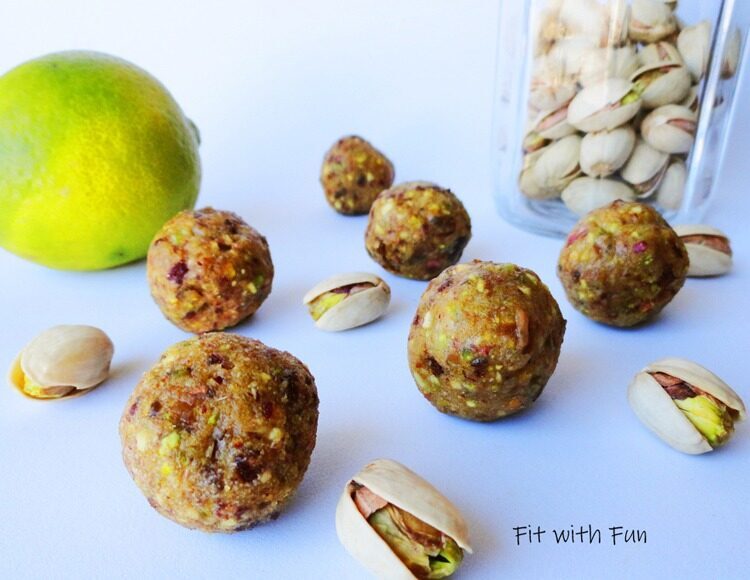 Bliss dragon balls proteiche al pistacchio e lime