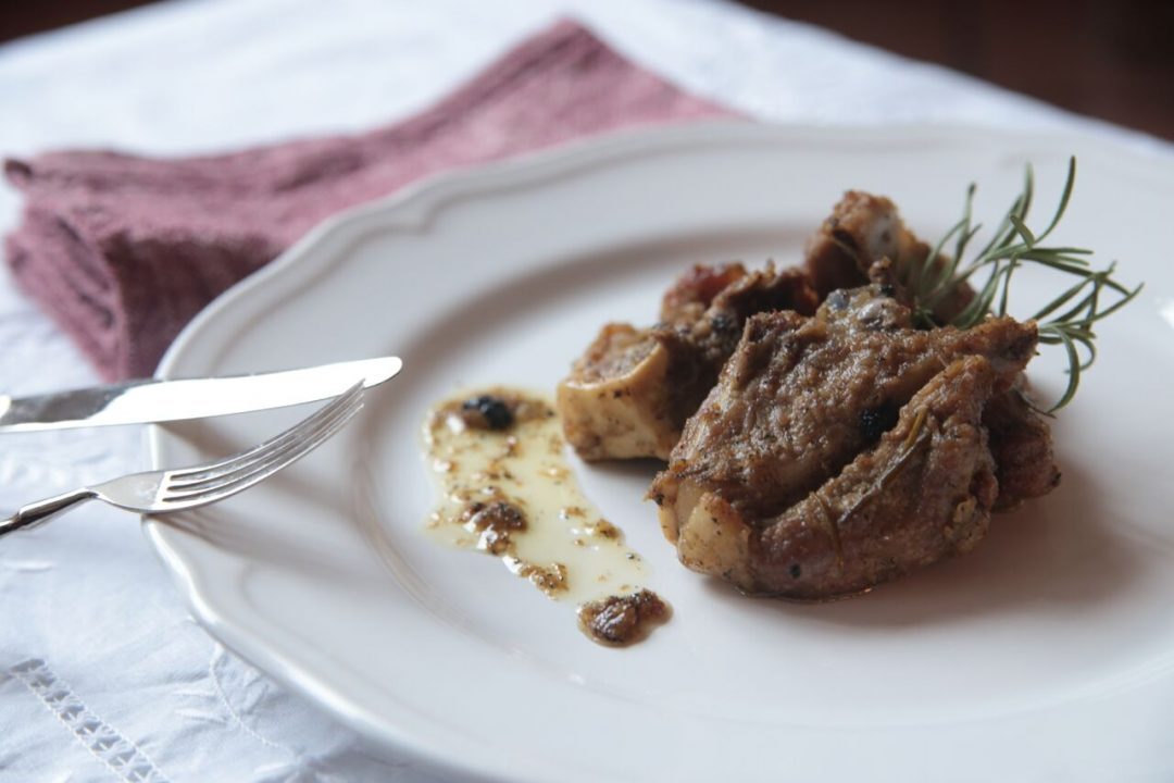 Bocconcini di agnello tartufato