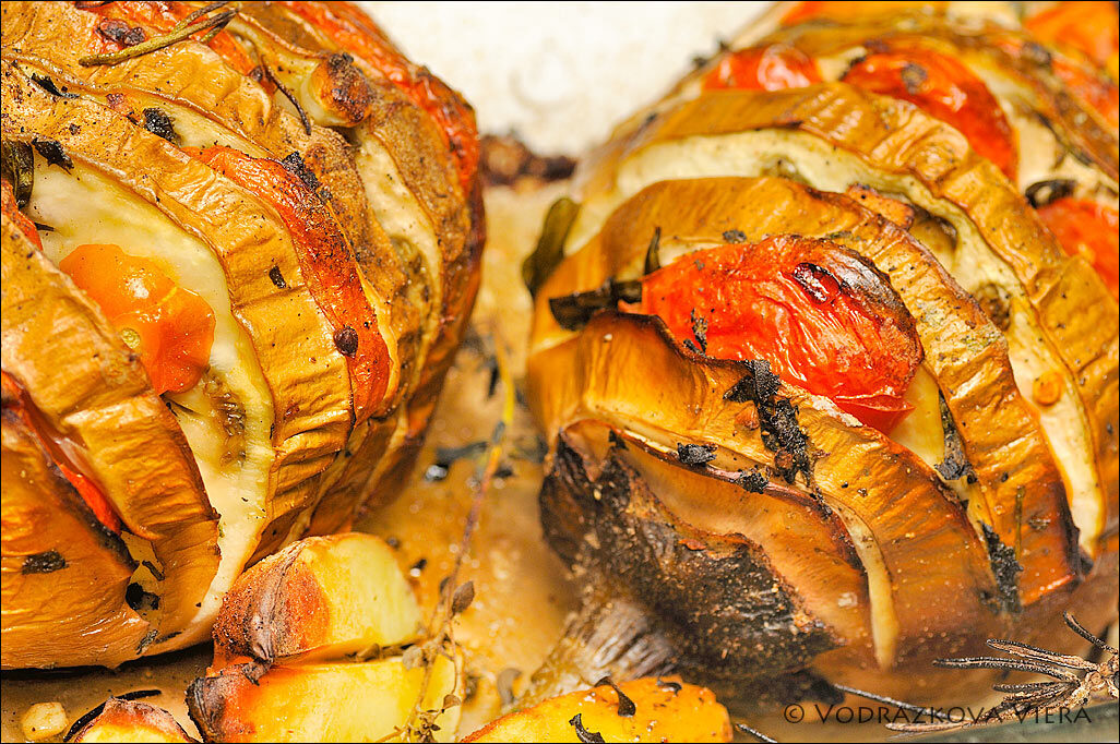 Bombe di melanzane aromatiche