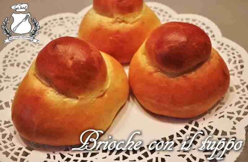 Brioche con il tuppo