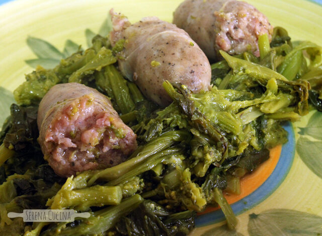 Broccoli e salsiccia