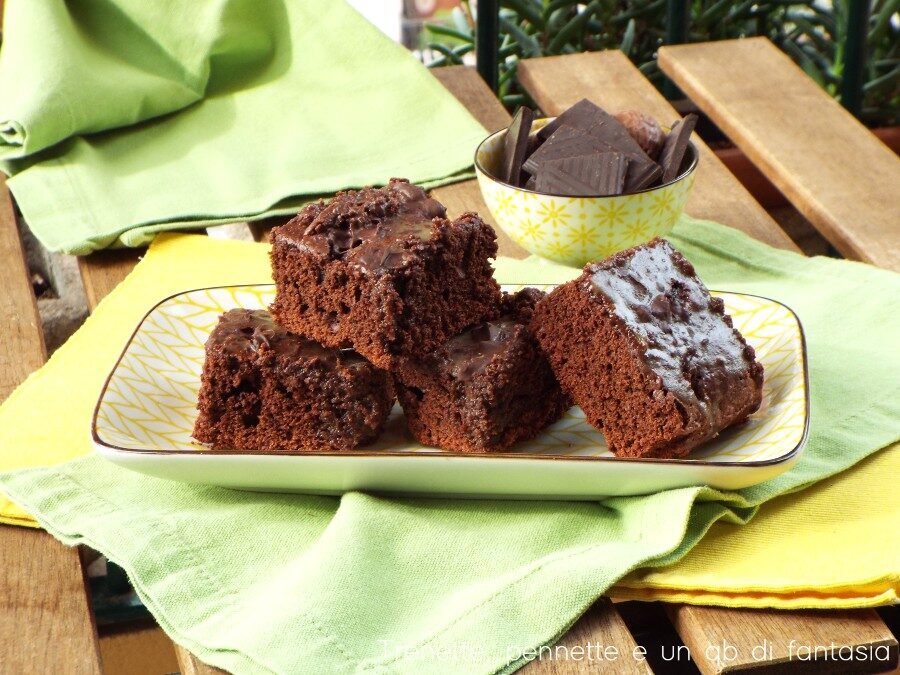 Brownies al caramello salato