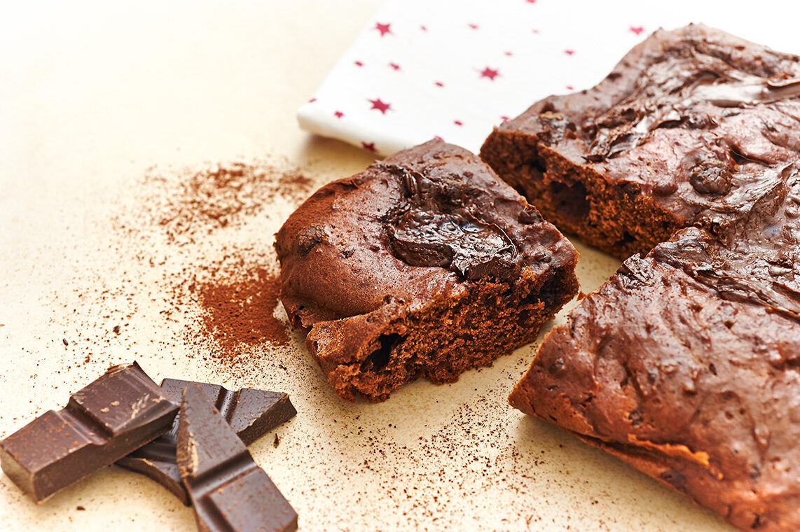 Brownies al triplo cioccolato