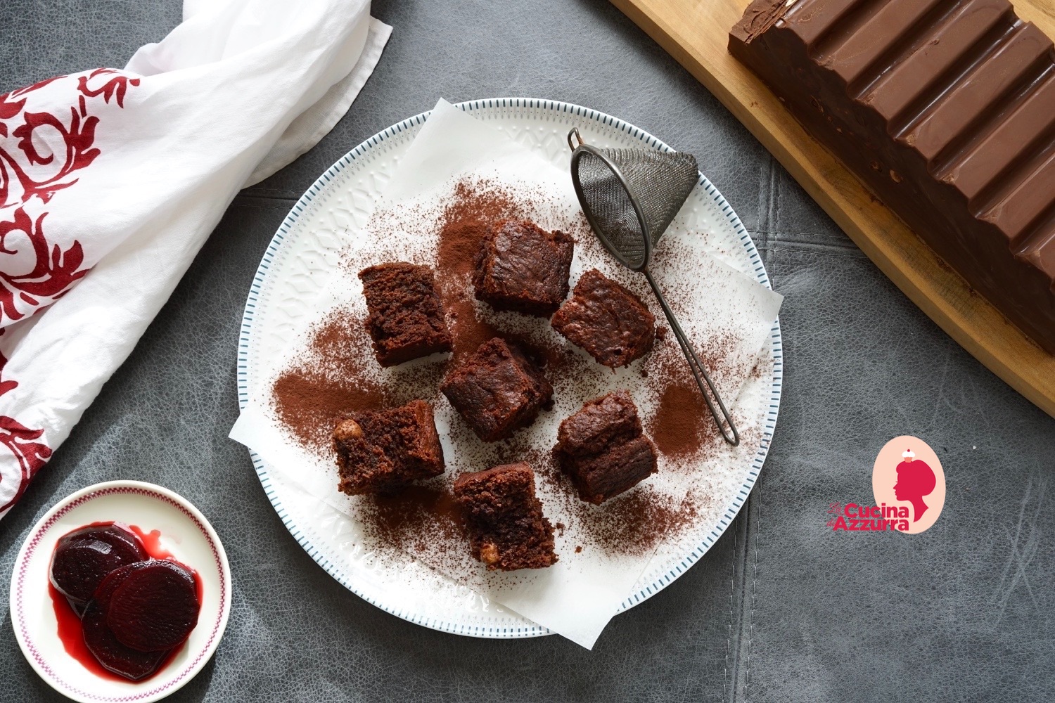Brownies cioccolato e… “davvero ci sono le barbe rosse?”