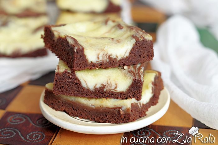 Brownies e mascarpone – cream cheese brownies