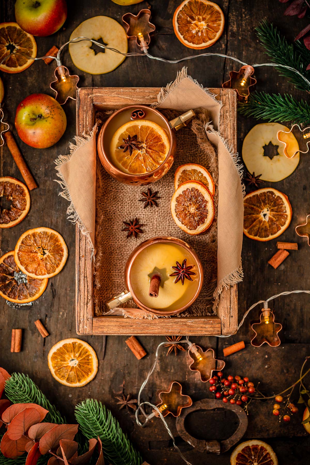 Brulè di mele fatto in casa  | apfelglühwein | apple mulled wine recipe