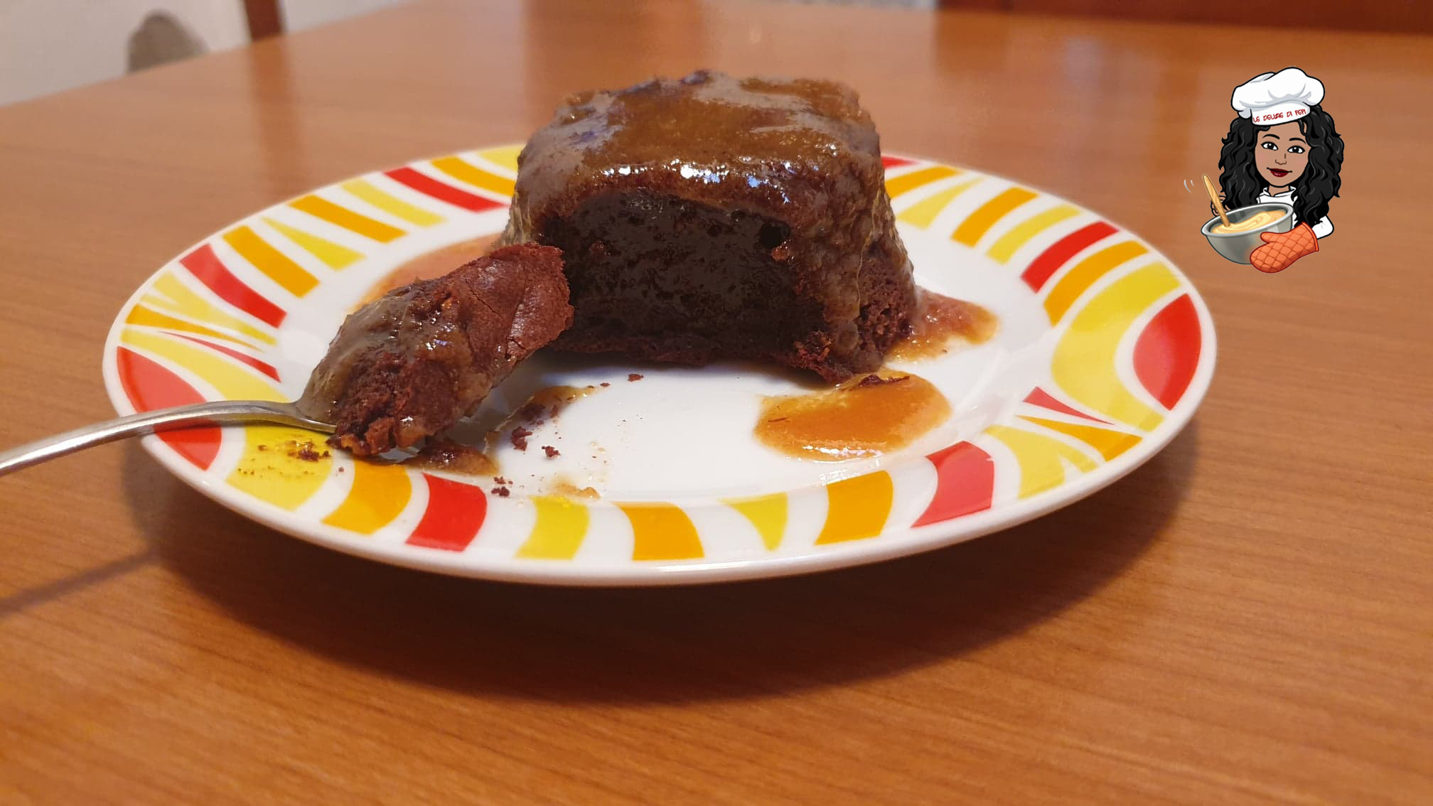 Budino al cioccolato e caramello salato