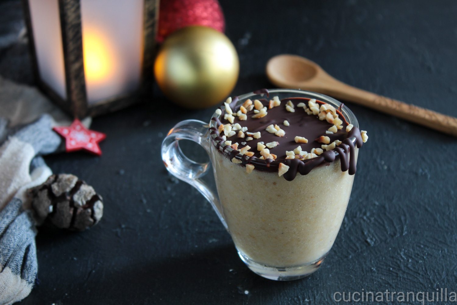 Budino di cachi vegano