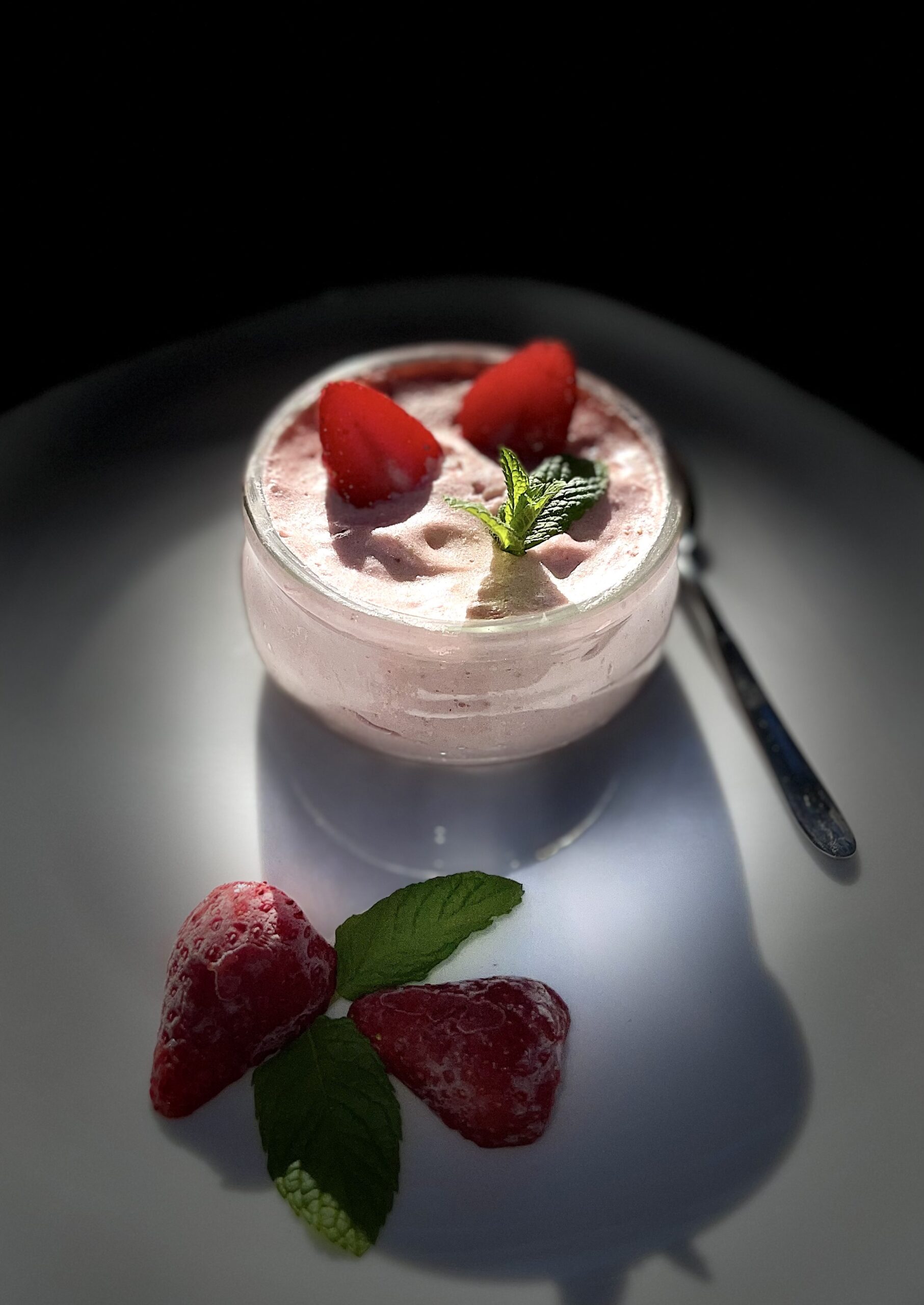 Budino fitness alle fragole