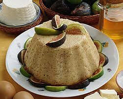 Budino ricotta miele e fichi