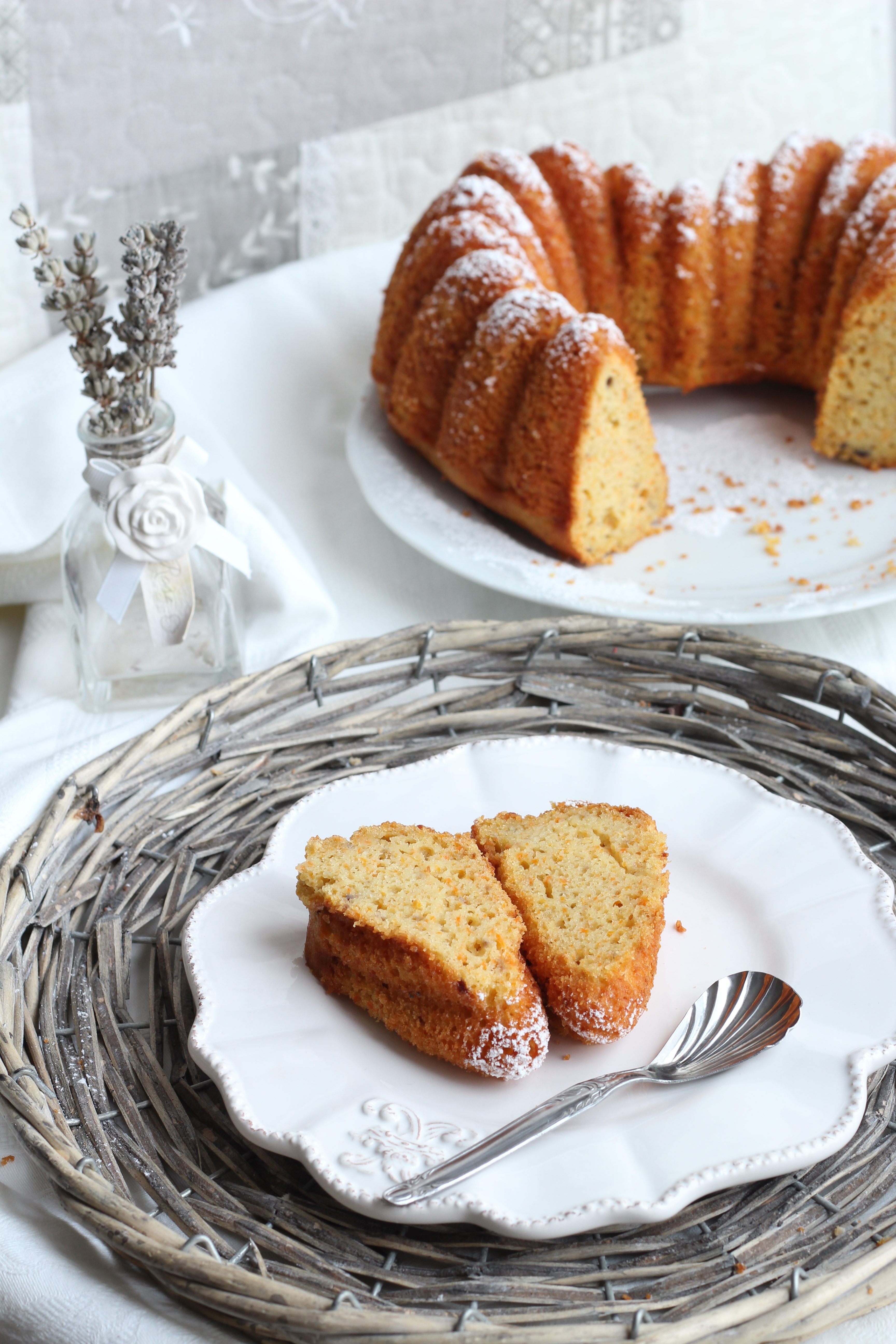 Bundt cake alle carote senza burro