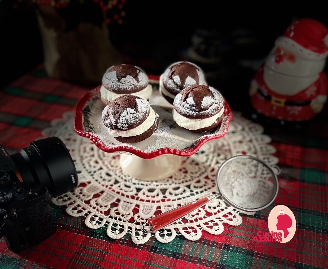 Buon natale con whoopies golosi
