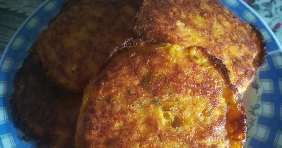 Burger con bucce di carote e patate
