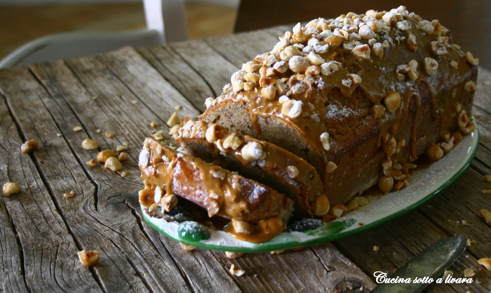 Cake alle nocciole e caffe’