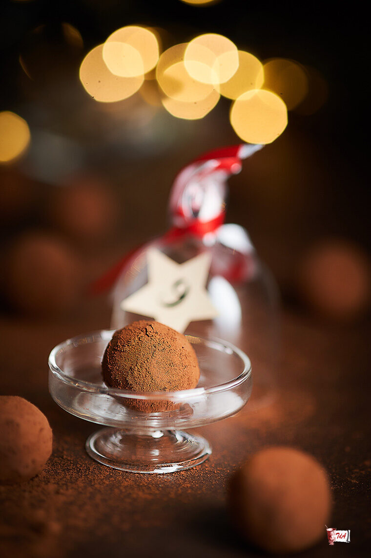 Calendario dell’avvento tartufi alle castagne