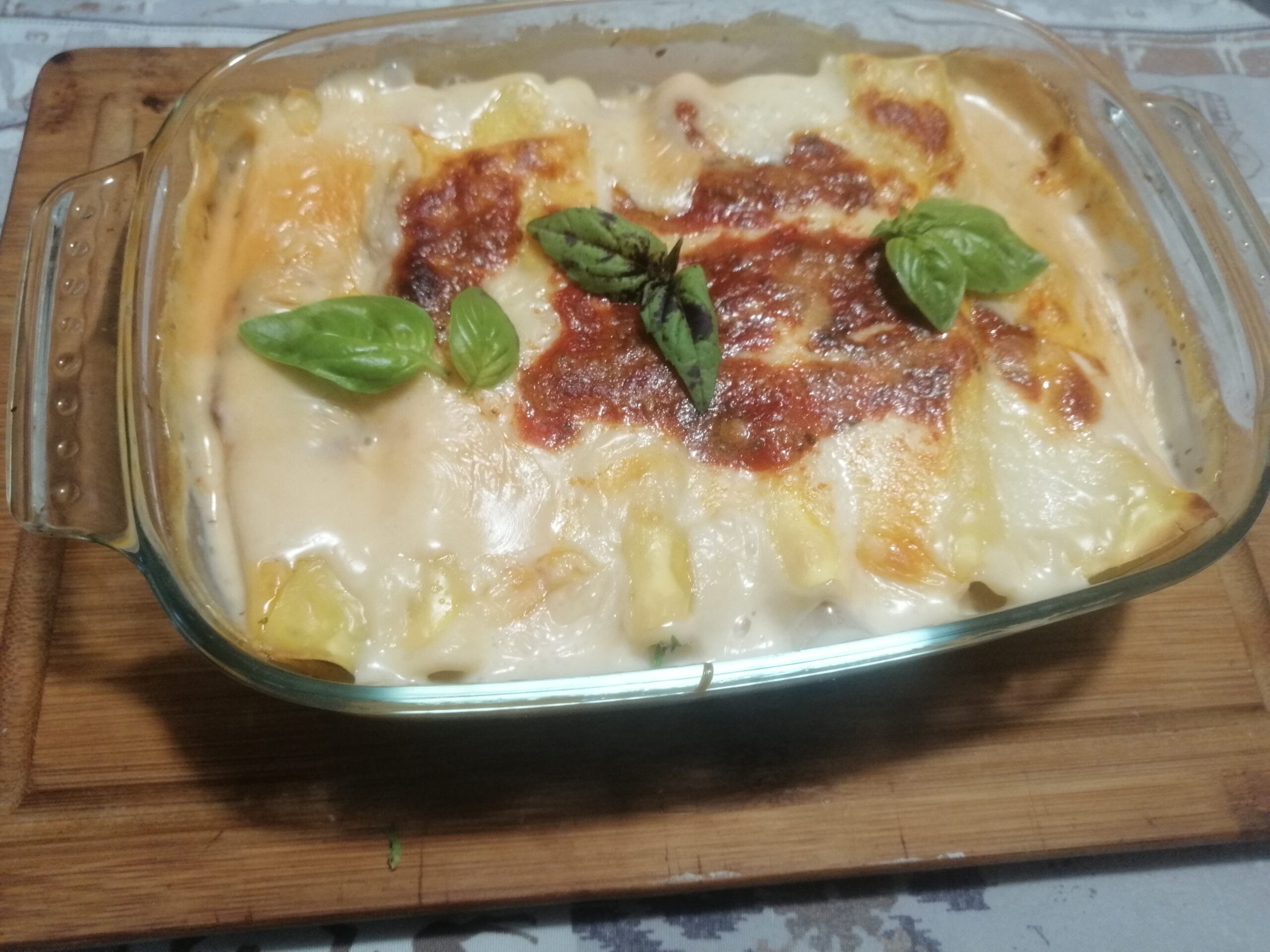 Cannelloni di ricotta e spinaci