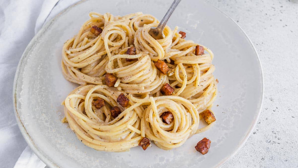 Carbonara vegan