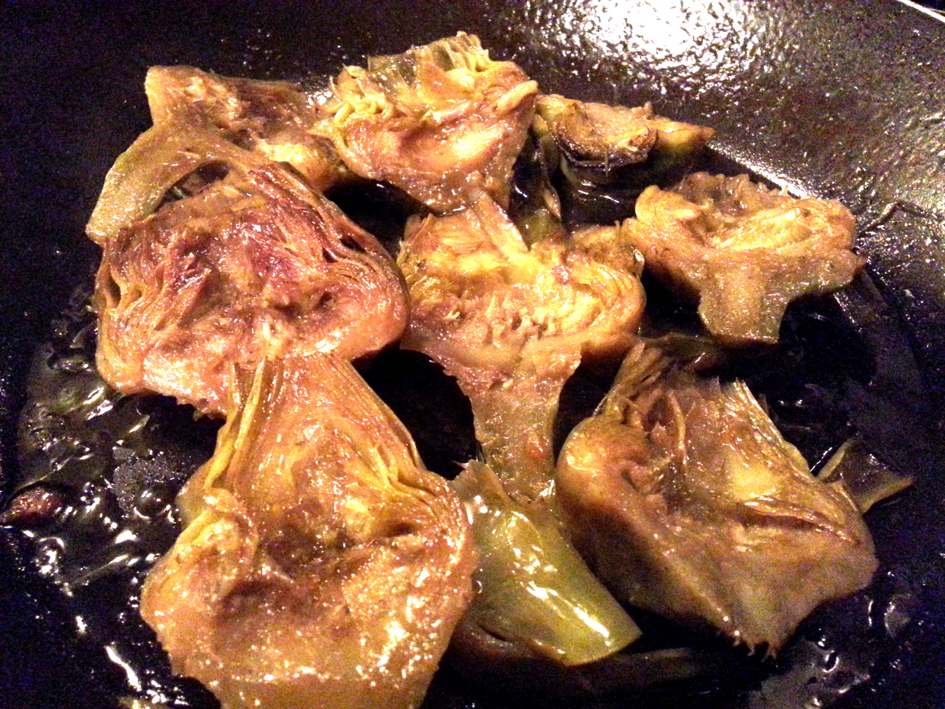 Carciofi in padella