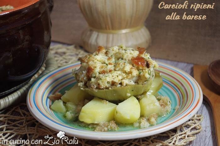 Carciofi ripieni alla barese