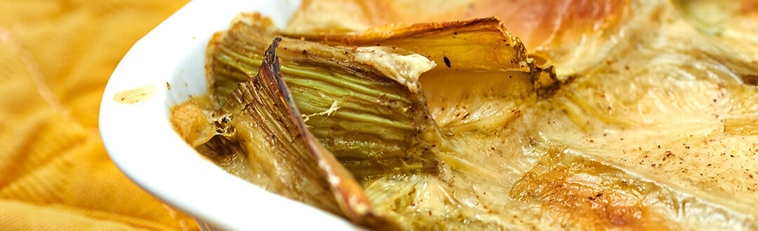 Cardi al forno gratinati