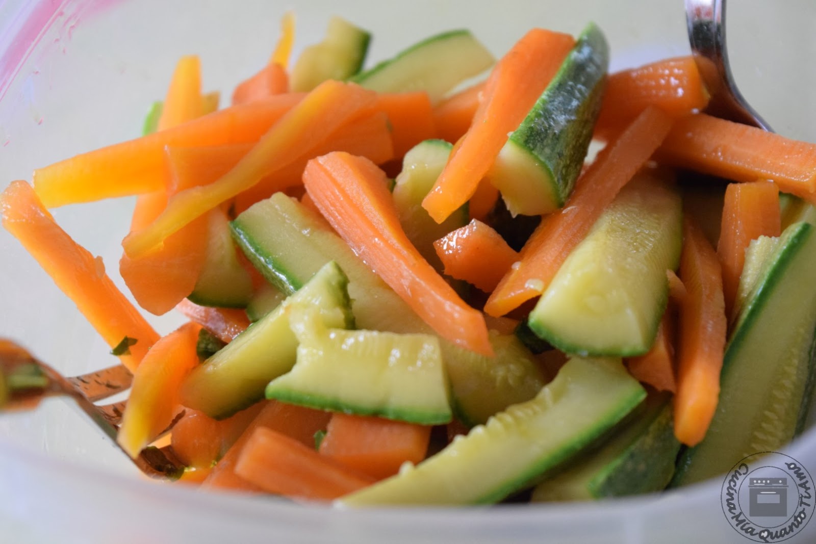 Carote e zucchine lesse