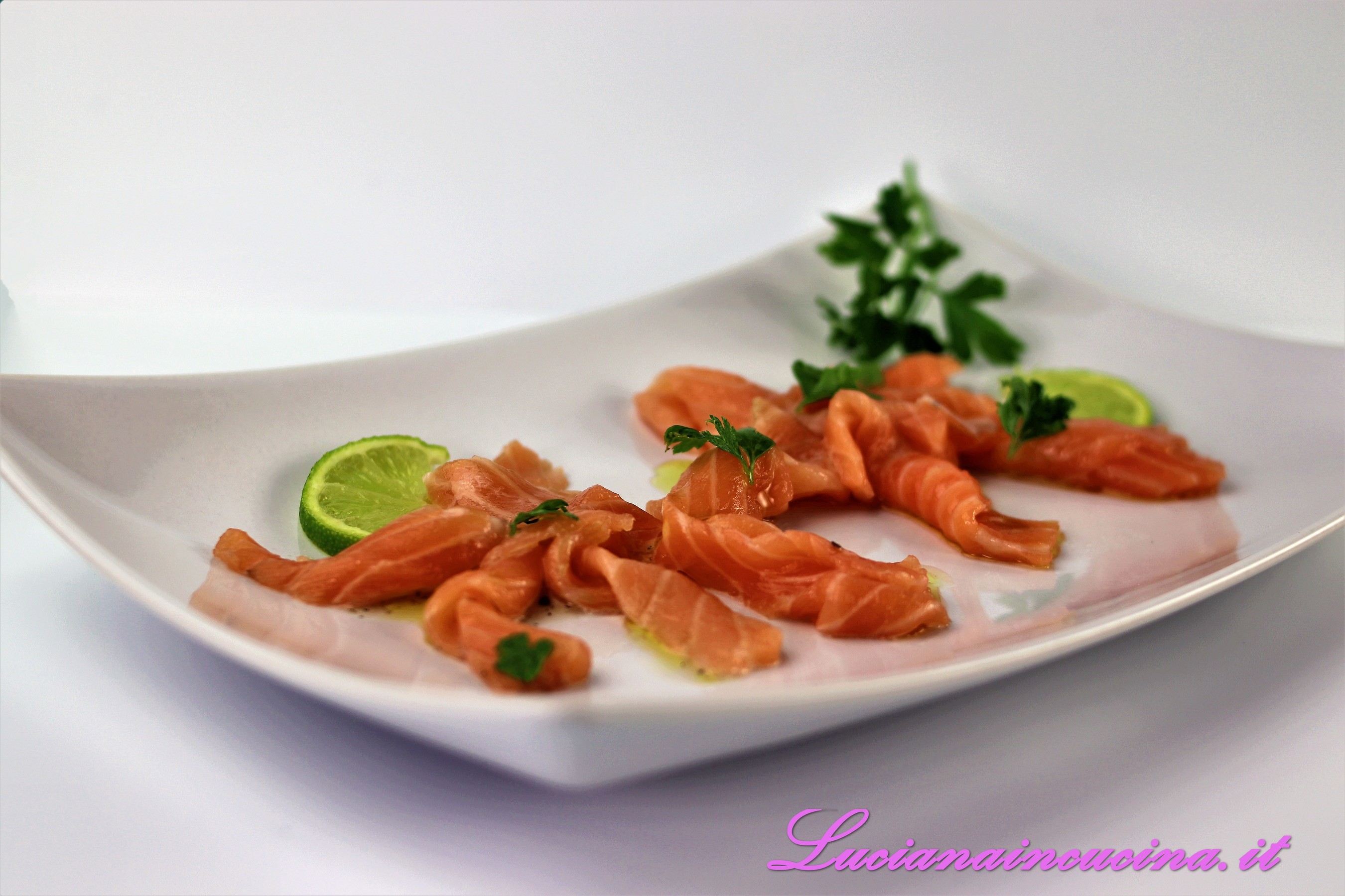 Carpaccio di salmone