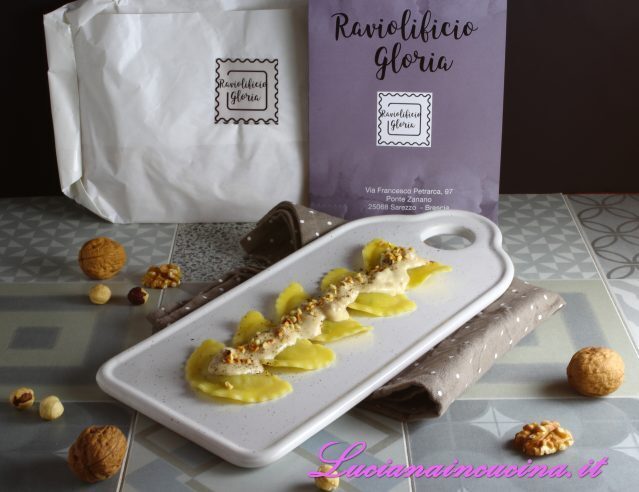 Casoncelli bresciani al pesto di noci
