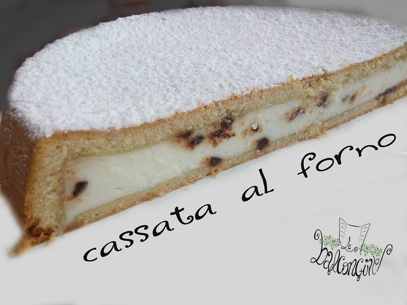 Cassata al forno siciliana