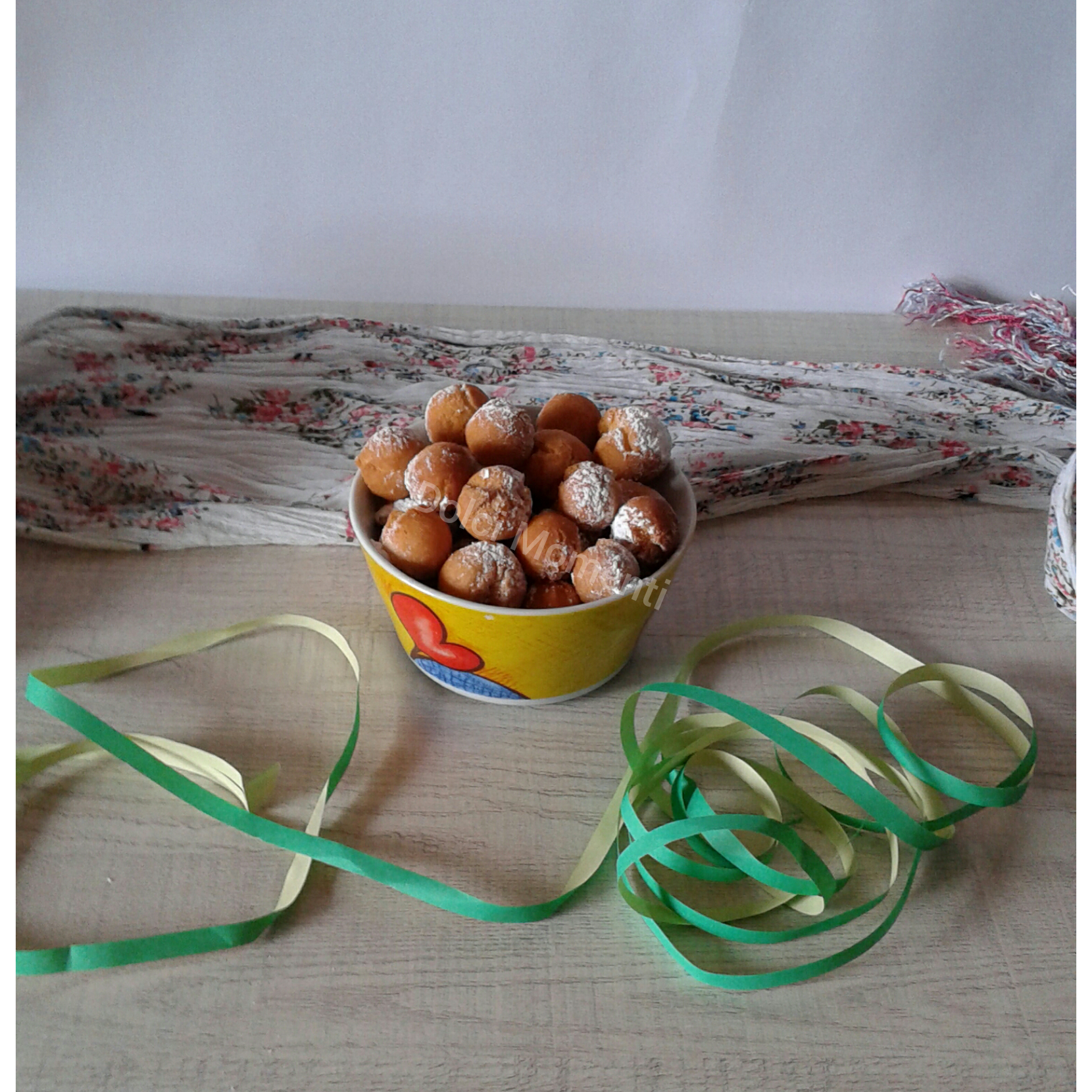 Castagnole (ricetta senza burro)