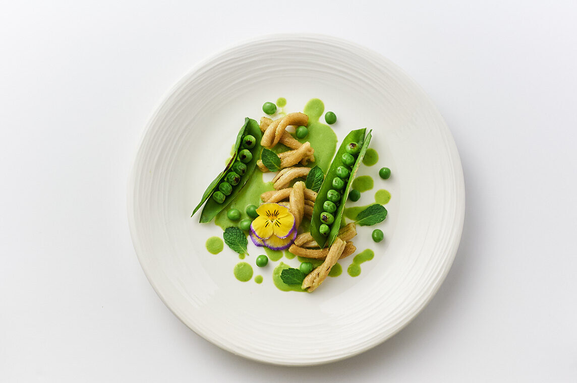 Cavatelli ai piselli