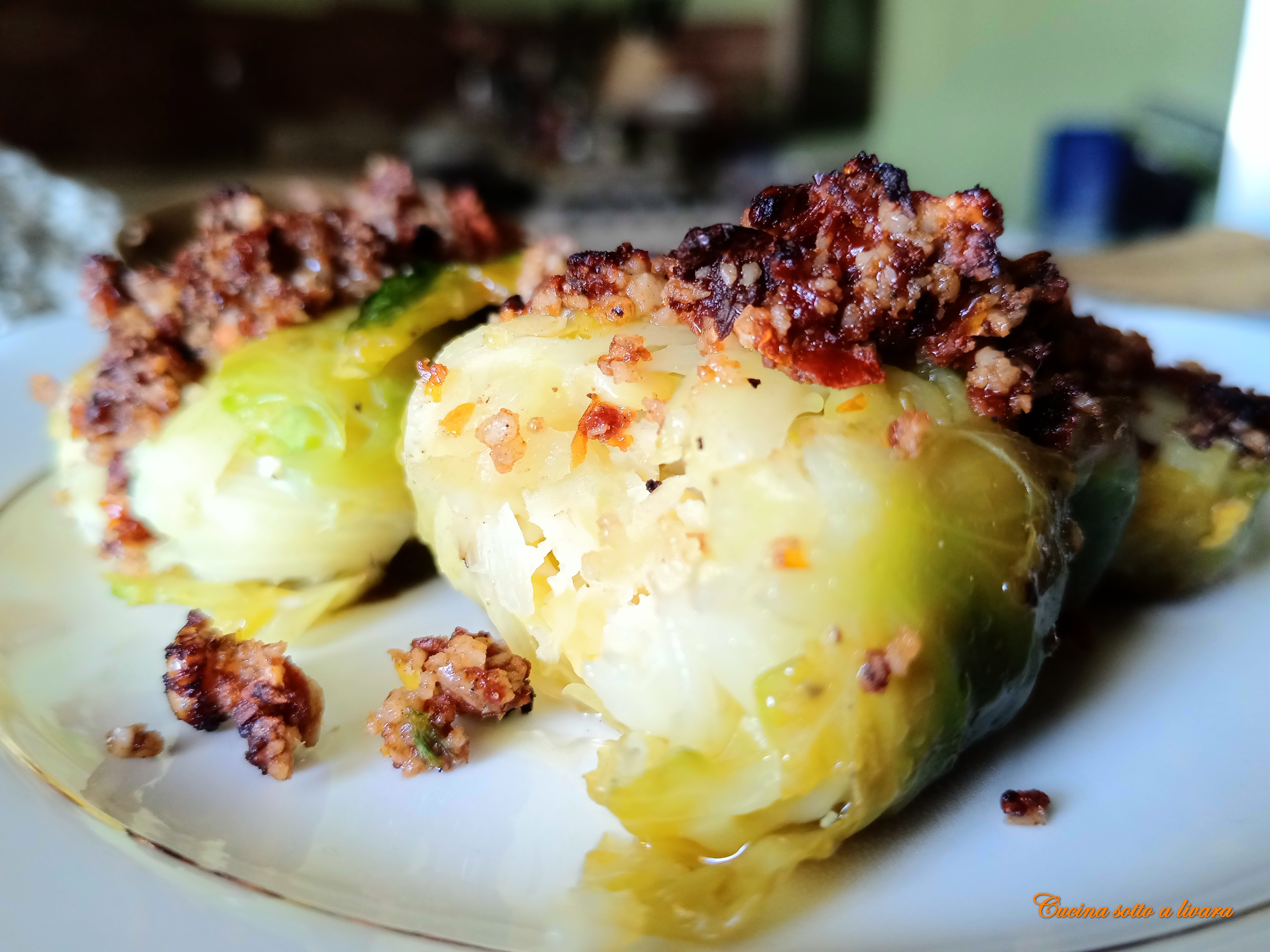 CAVOLETTI DI BRUXELLES AL FORNO