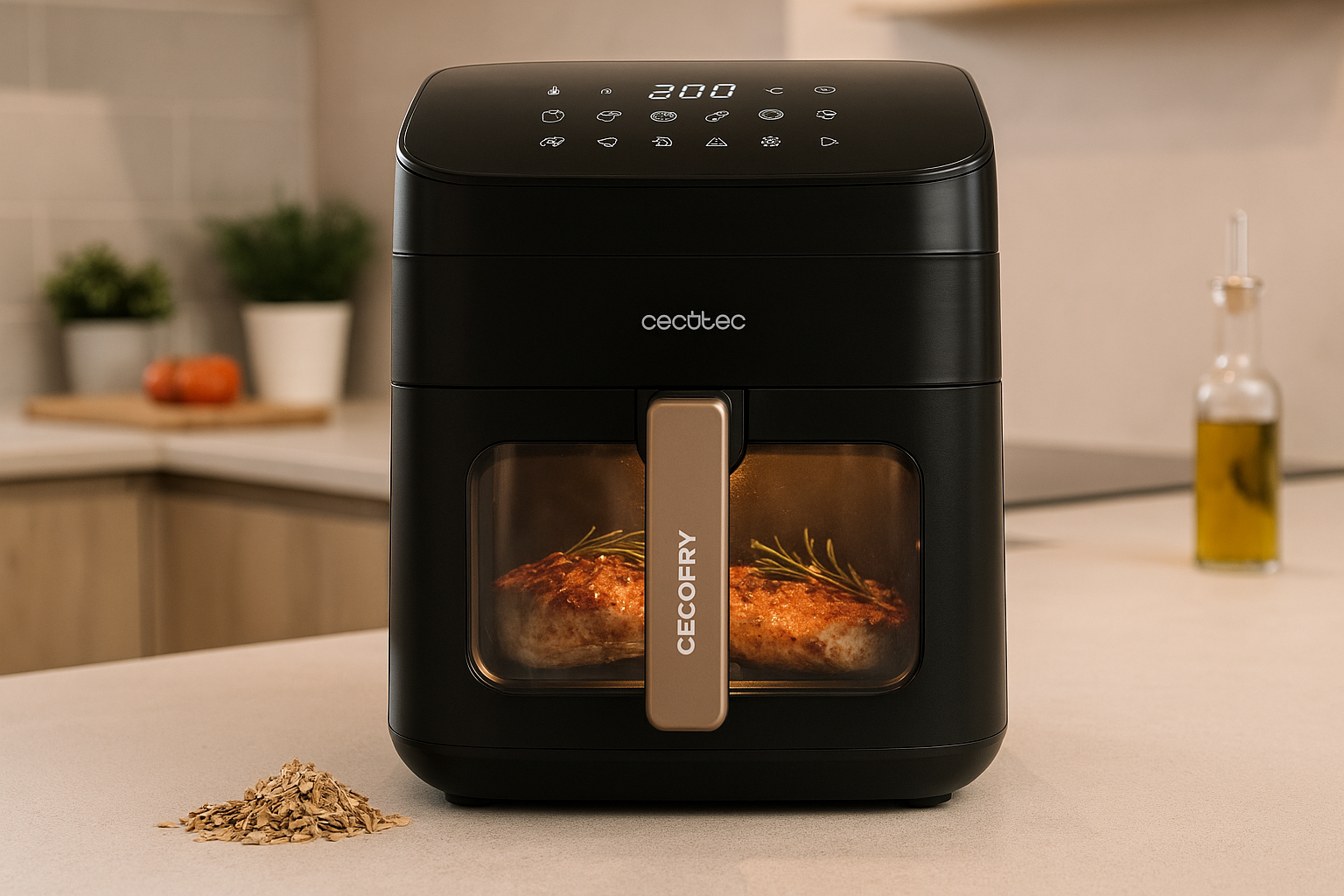 Cecofry&grill smokin’ 8500