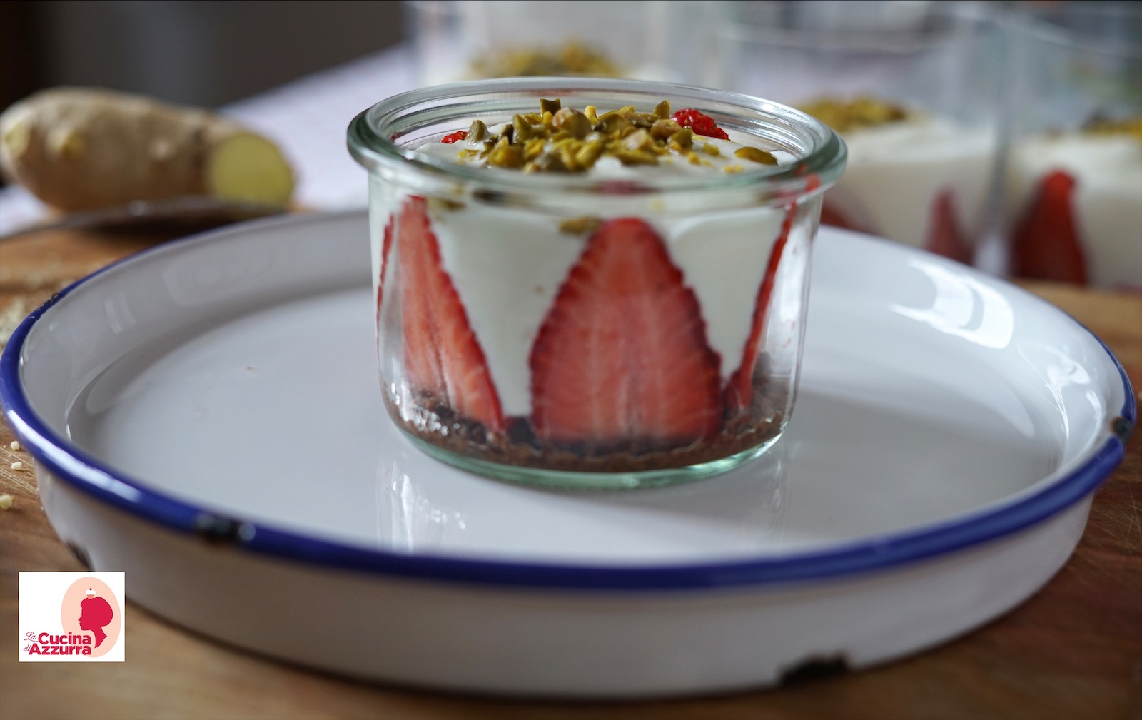 Cheescake a bicchiere in diretta live…