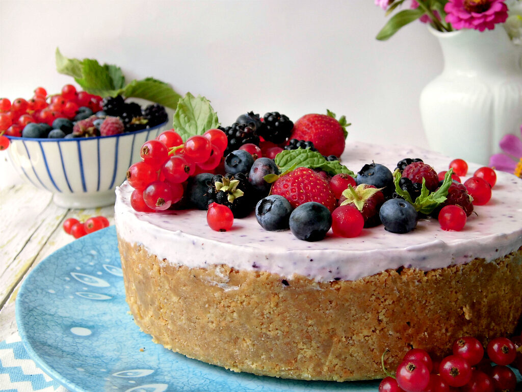 Cheesecake ai frutti di bosco