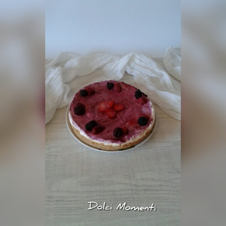 Cheesecake ai frutti rossi