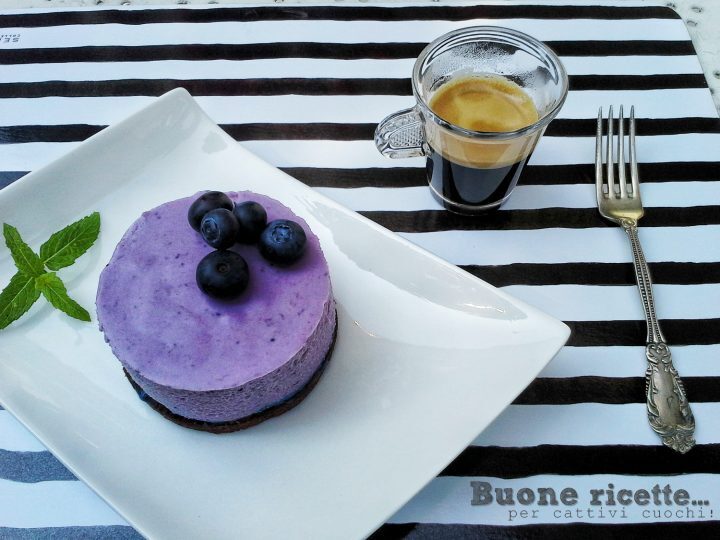 Cheesecake ai mirtilli