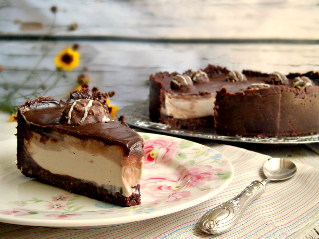 Cheesecake al cioccolato