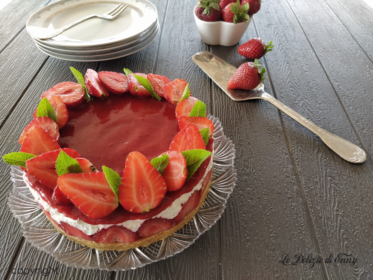 Cheesecake alle fragole