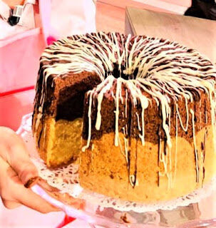 Chiffon cake al cacao e vaniglia da la prova del cuoco