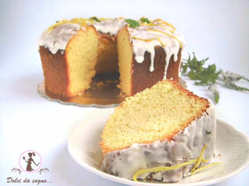 Chiffon cake al limone