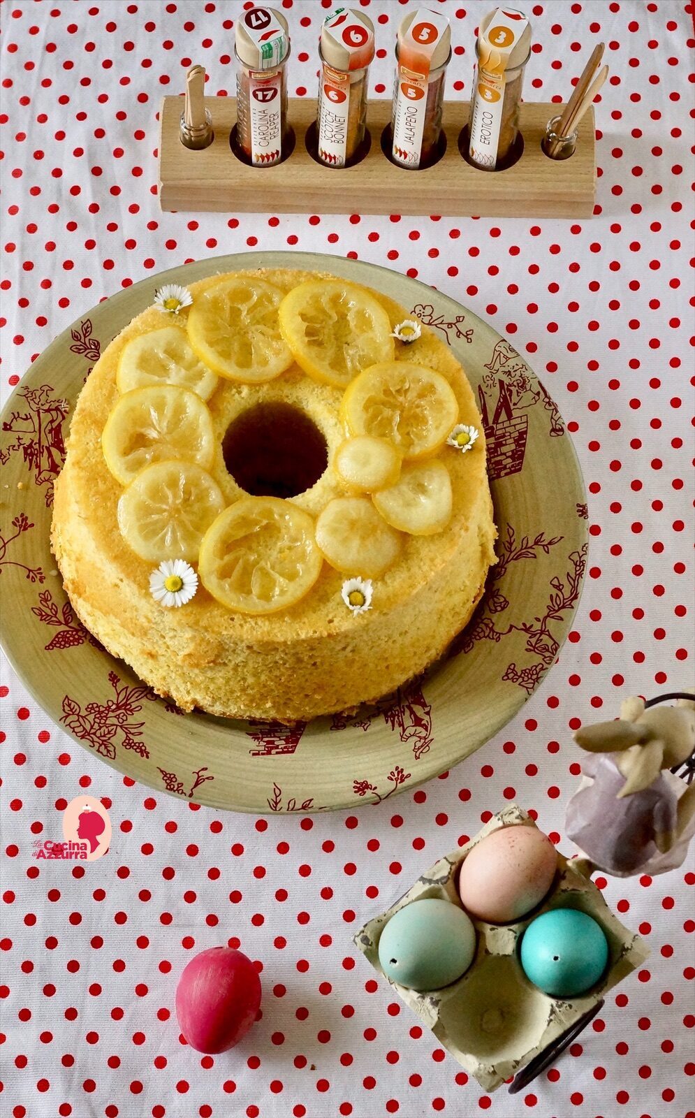 Chiffon cake al peperoncino!