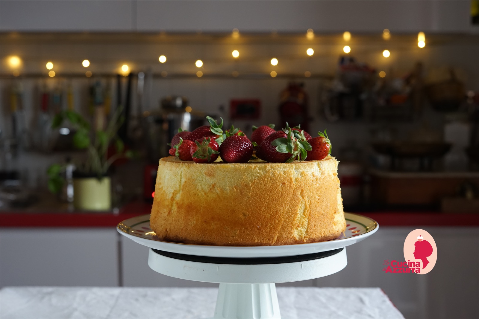 Chiffon Cake Fragole e Panna