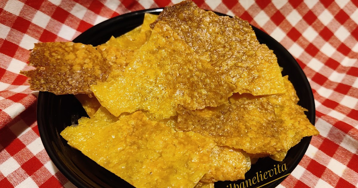 Chips di polenta e formaggio