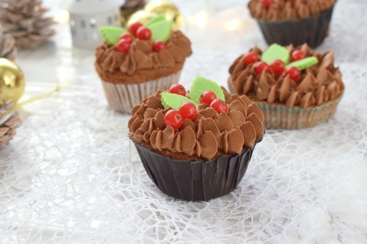 Christmas cupcake