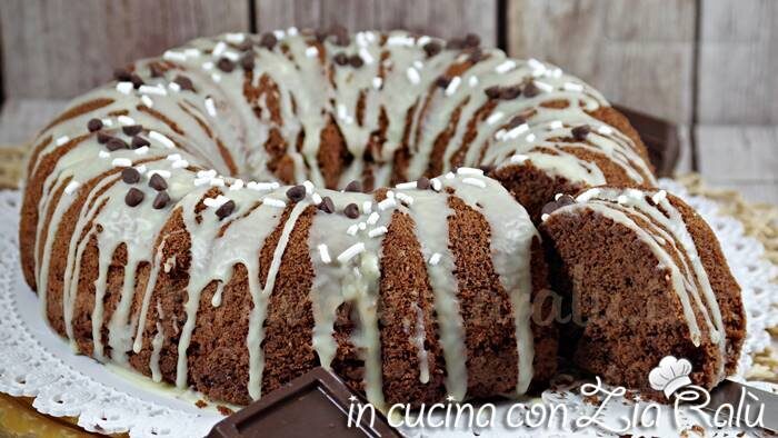 Ciambella ai due cioccolati