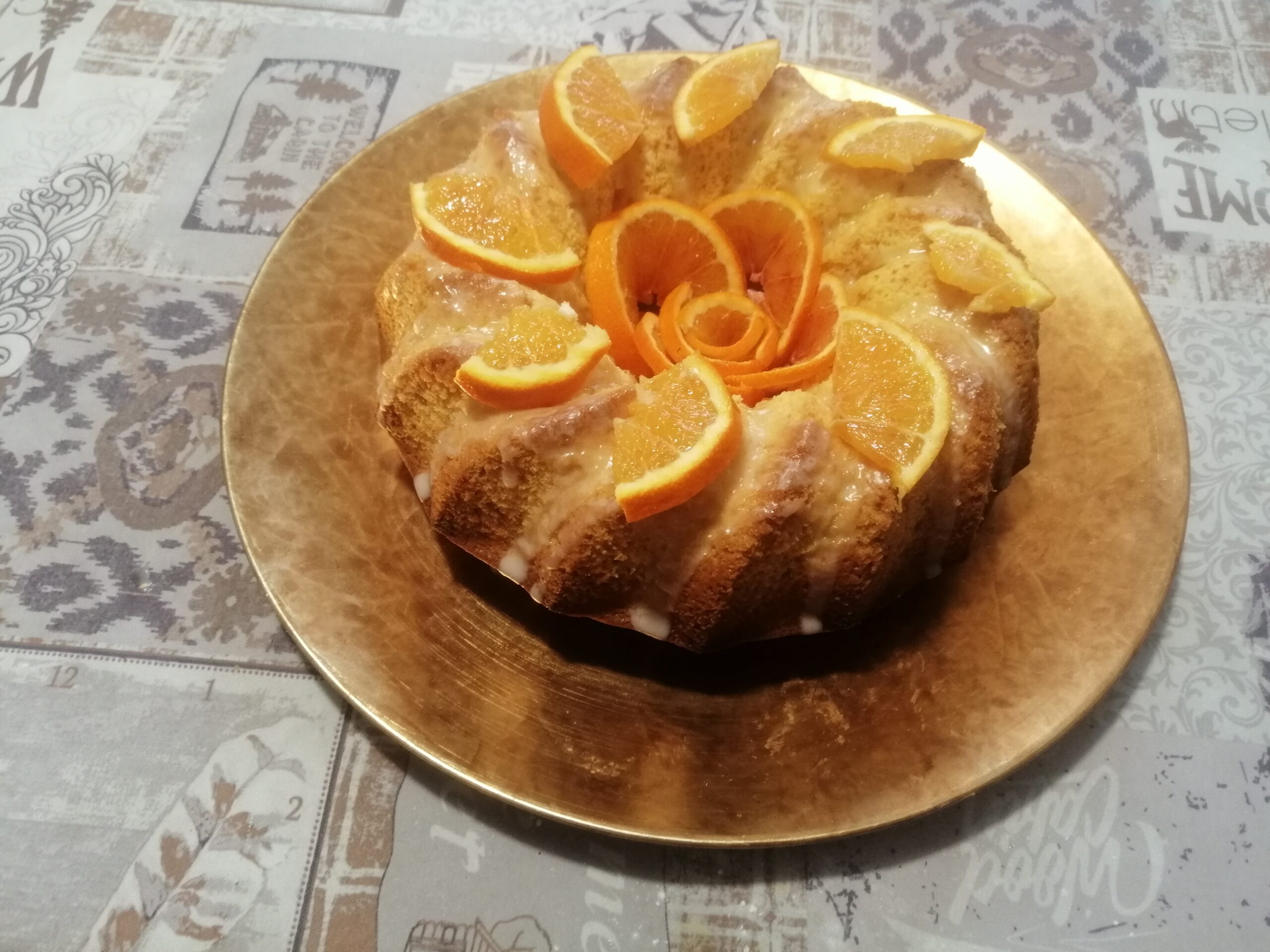 Ciambella all’arancia